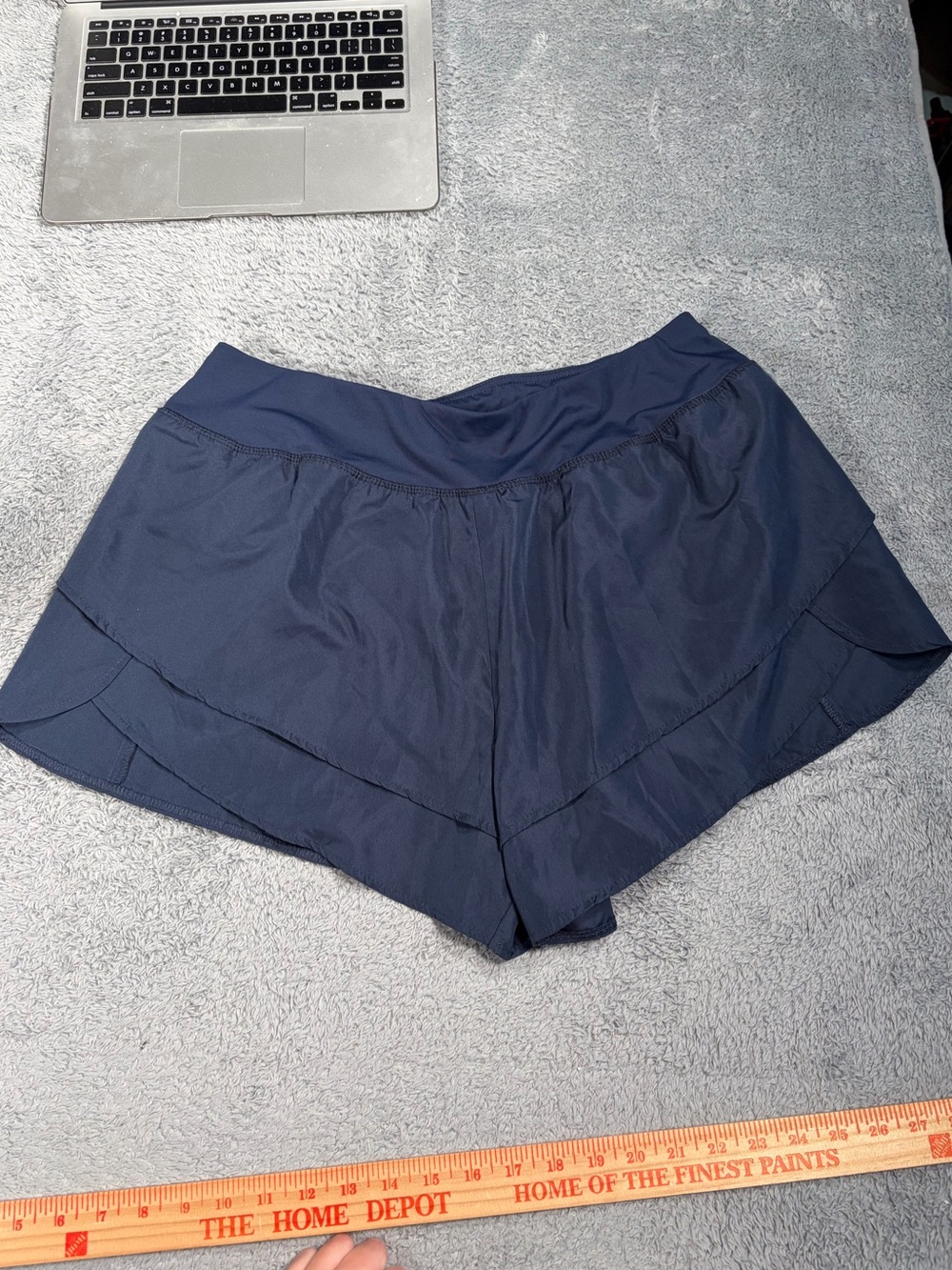 Leg3nd Navy Athletic Shorts XL